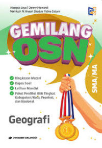 Image of Gemilang OSN (Olimpiade Sains Nasional) Geografi untuk SMA/MA